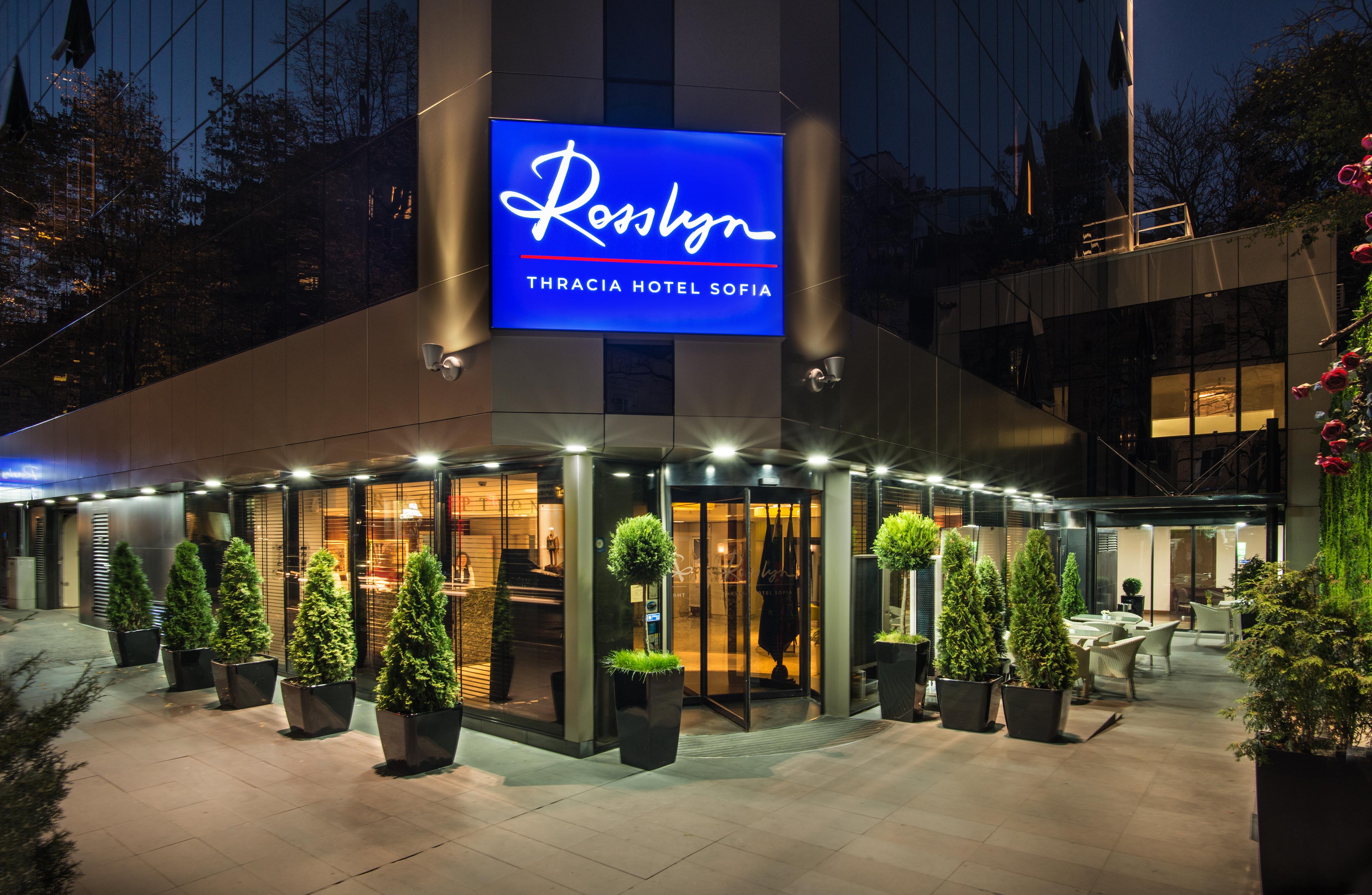 Rosslyn Thracia Hotel Sofía Exterior foto