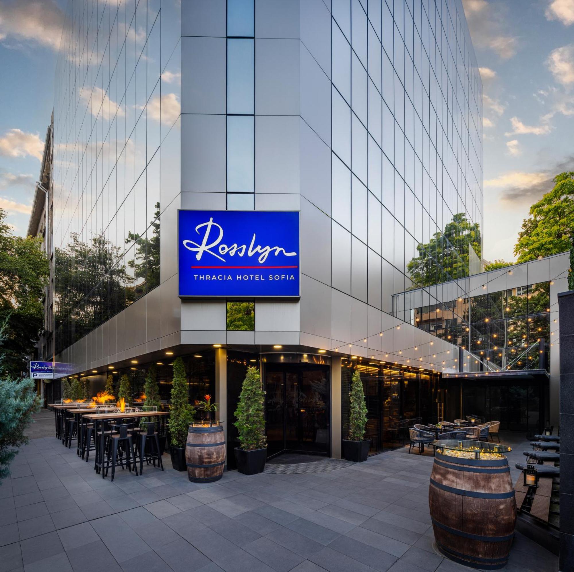 Rosslyn Thracia Hotel Sofía Exterior foto